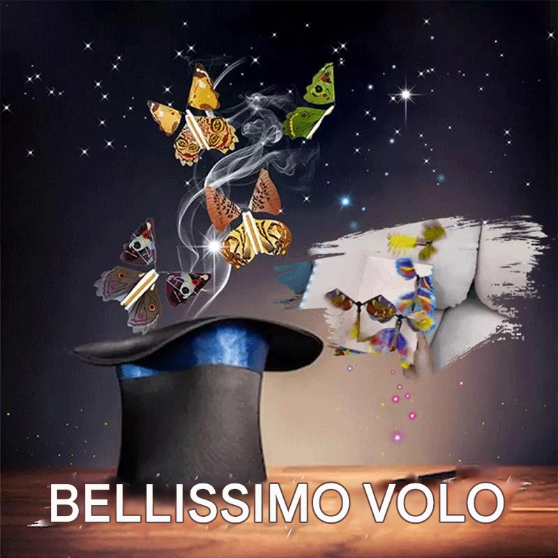 Farfalle volanti magiche
