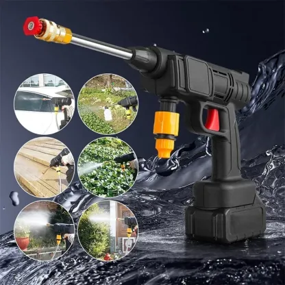 Pistola ad acqua a spruzzo ad alta pressione portatile senza fili