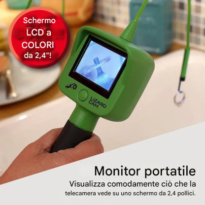 Telecamera micro HD impermeabile con cavo