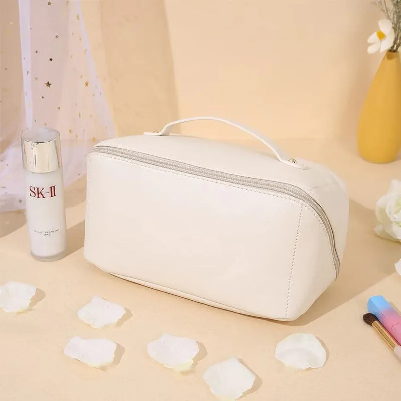 Borsa cosmetica da viaggio di grande capacità