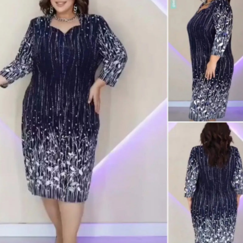 【S-4XL】🌿 Elegante abito a maniche lunghe da donna
