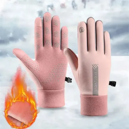 Guanti impermeabili touch screen antiscivolo resistenti al freddo