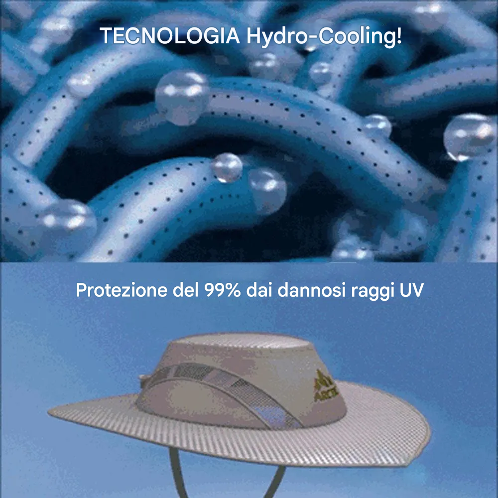 Saldi estivi - Cappello rinfrescante con protezione solare Arctic Hat