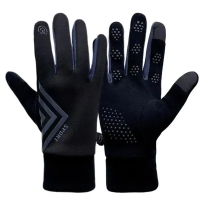 Guanti impermeabili touch screen antiscivolo resistenti al freddo