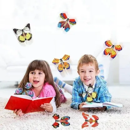Farfalle volanti magiche