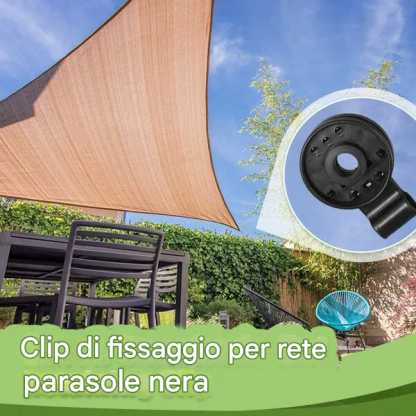 Clip di plastica per teli ombreggianti