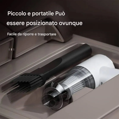 Aspirapolvere portatile wireless per auto