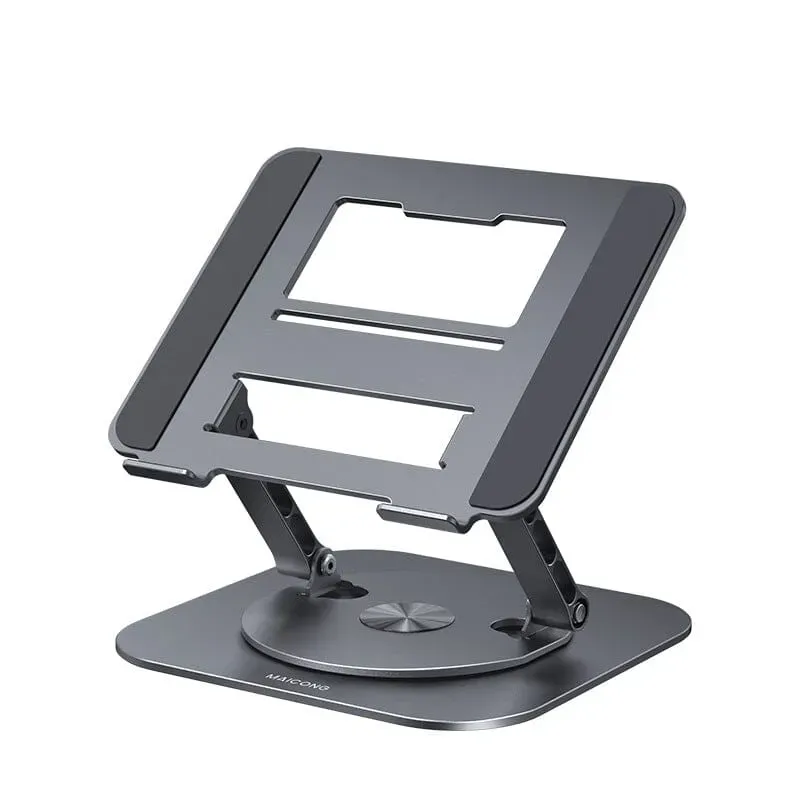 Supporto per laptop in lega di alluminio con staffa girevole