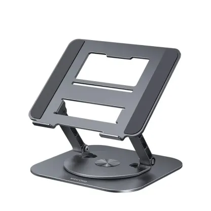 Supporto per laptop in lega di alluminio con staffa girevole