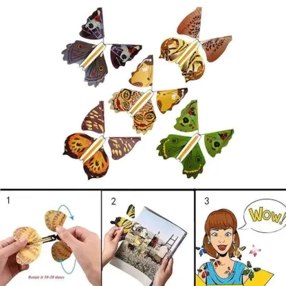Farfalle volanti magiche