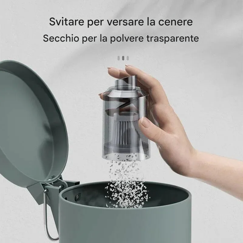 Aspirapolvere portatile wireless per auto