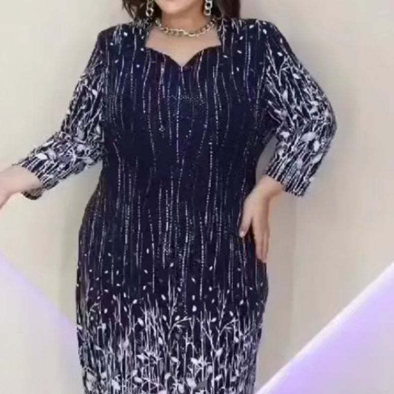 【S-4XL】🌿 Elegante abito a maniche lunghe da donna