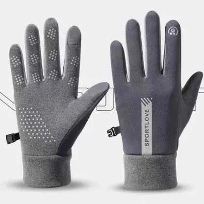 Guanti impermeabili touch screen antiscivolo resistenti al freddo