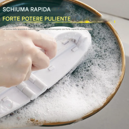 Pulitore per piano cottura pieghevole