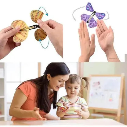 Farfalle volanti magiche