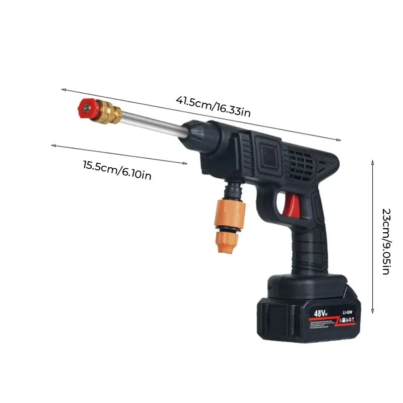 Pistola ad acqua a spruzzo ad alta pressione portatile senza fili