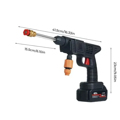 Pistola ad acqua a spruzzo ad alta pressione portatile senza fili