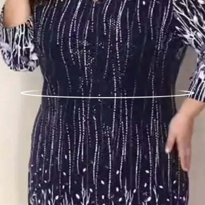【S-4XL】🌿 Elegante abito a maniche lunghe da donna