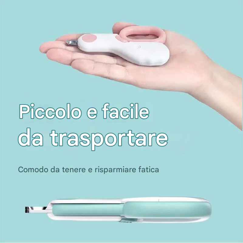Tagliaunghie a LED per animali domestici