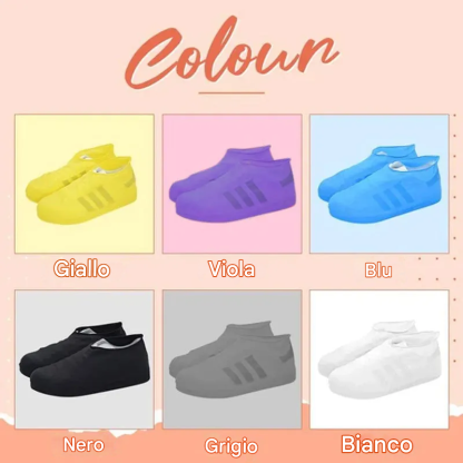 Copriscarpe in lattice di gomma per esterni