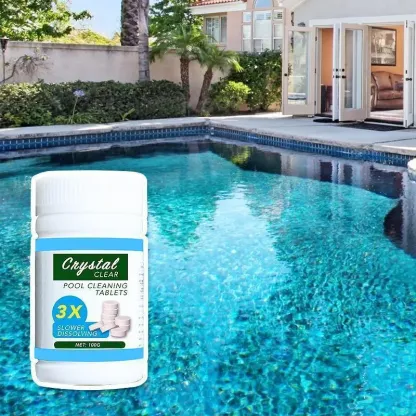 Pastiglie per la pulizia della piscina (100 compresse)