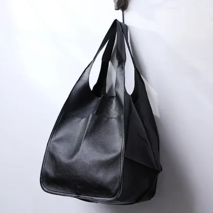 Borsa tote in pelle oversize
