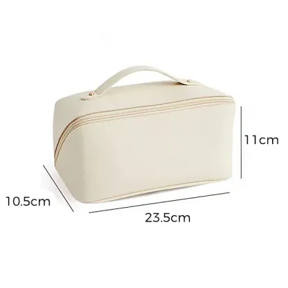 Borsa cosmetica da viaggio di grande capacità