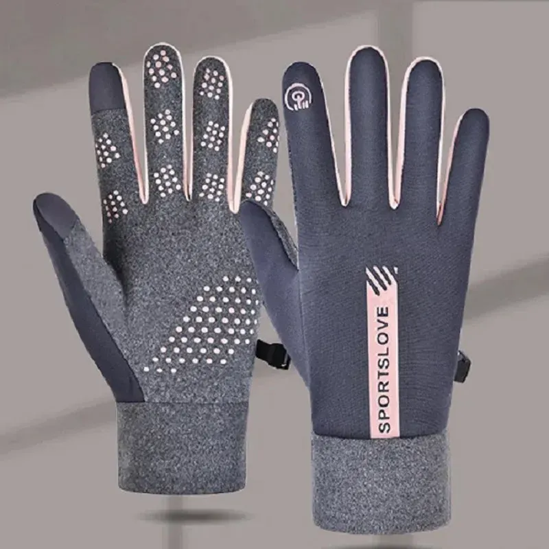 Guanti impermeabili touch screen antiscivolo resistenti al freddo