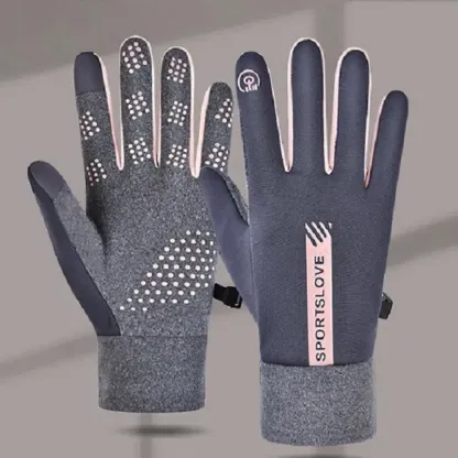 Guanti impermeabili touch screen antiscivolo resistenti al freddo