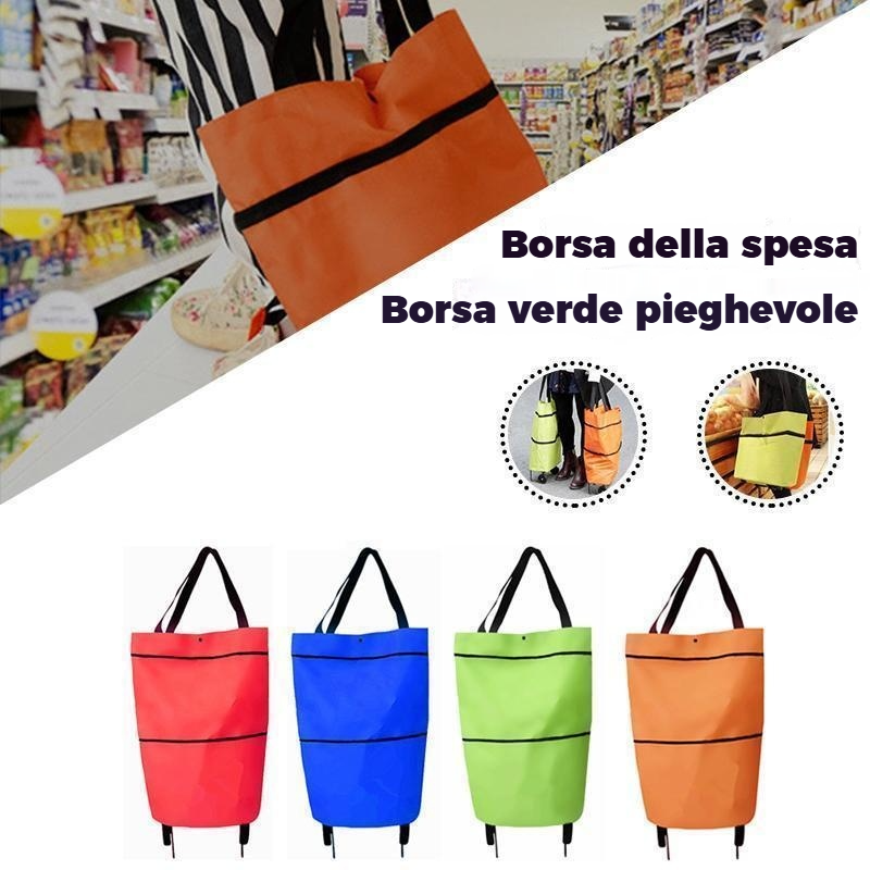 Borsa della spesa pieghevole ecologica