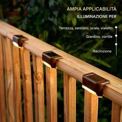 Luci solari da esterno impermeabili per ponti