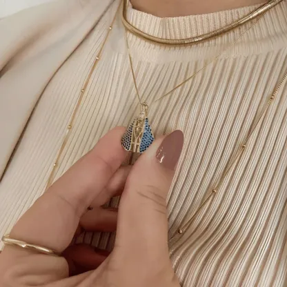 Collana Madonna bifacciale placcata oro 18 carati | COMPRA 1 E RICEVI 2 GRATIS [Offerta di Pasqua imperdibile!]