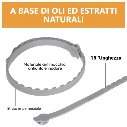 Collare antipulci e zecche Pro Guard per cani