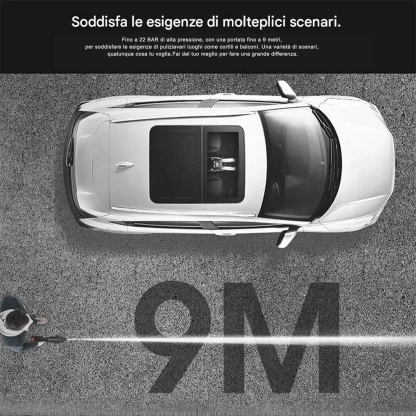 Pistola ad acqua a spruzzo ad alta pressione portatile senza fili