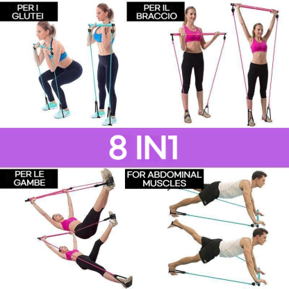 Portable Pilates Bar Kit
