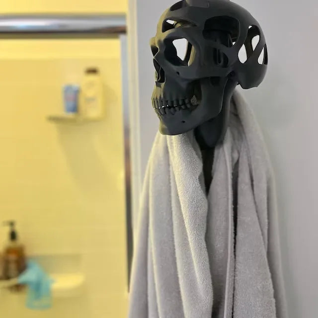 Pacchetto espositivo casco teschio 3D