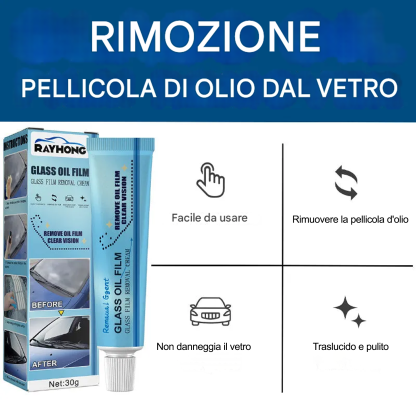 🎊GRANDE OFFERTA🎊 Detergente per pellicole oleose per vetri auto ♻Sicurezza e protezione a lungo termine♻