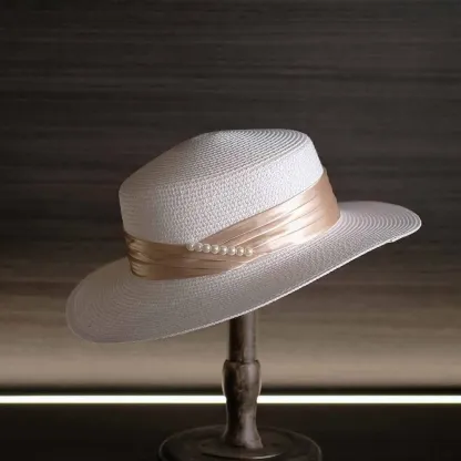 【56-58cm】2025 Nuovo stile francese cappello da sole estivo da donna