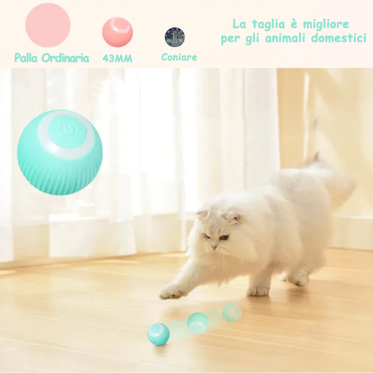 【BIG SALE】Smart Cat Interactive Ball Toys