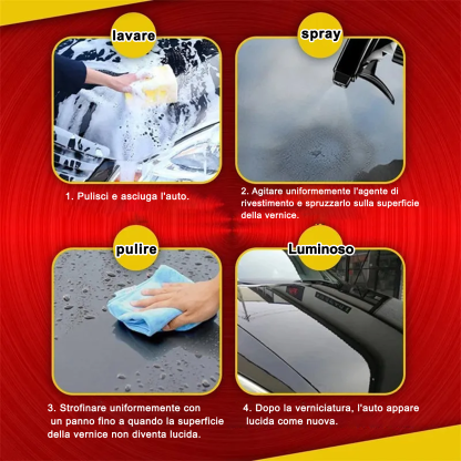 Spray multifunzionale per la rimozione dei graffi dalle auto Nano