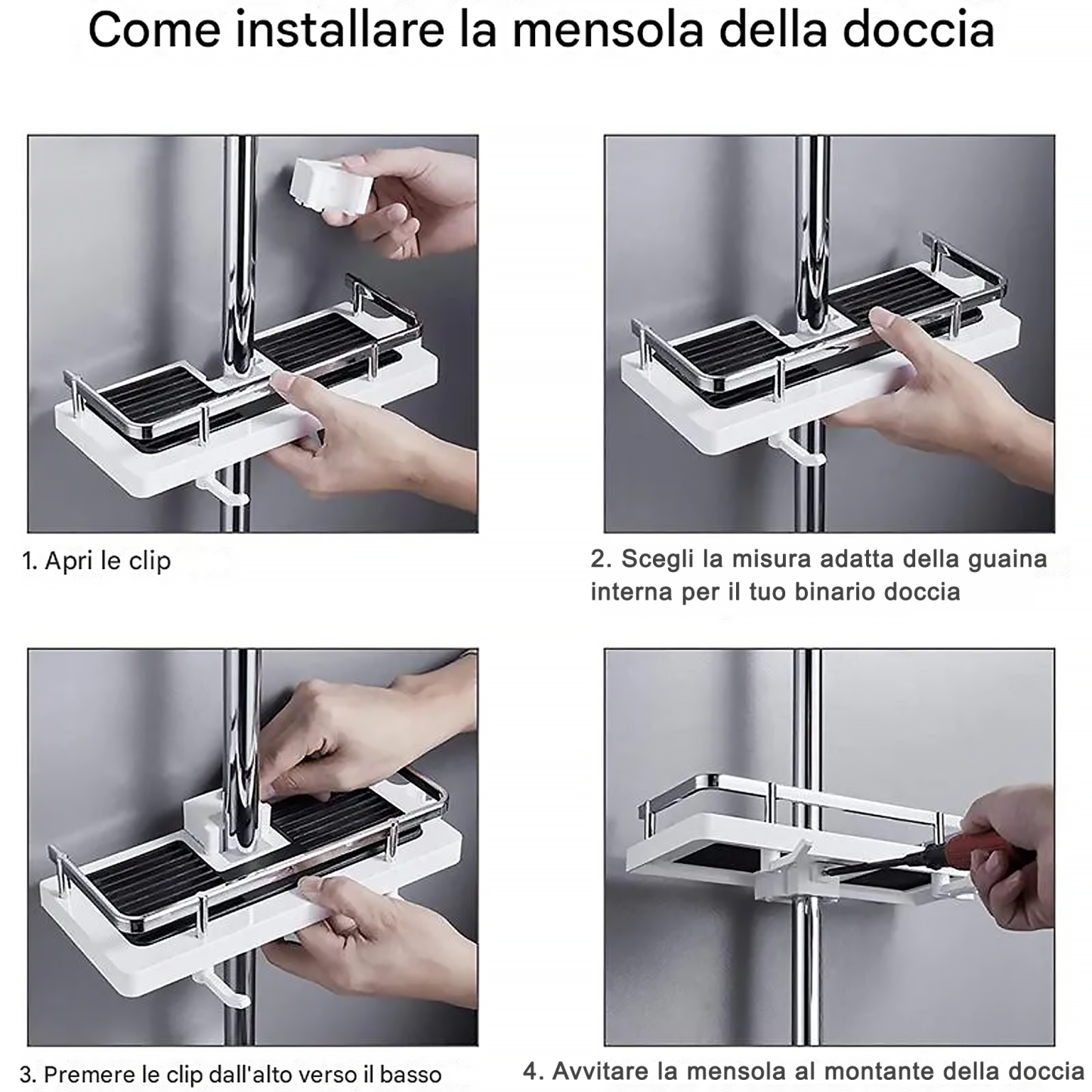 🔥Vendita calda🔥 Rack di stoccaggio multifunzione senza foratura
