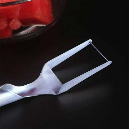 Affettatrice per anguria 2 in 1