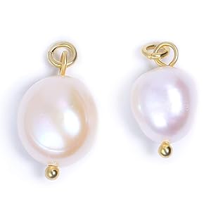 mini pearl charms