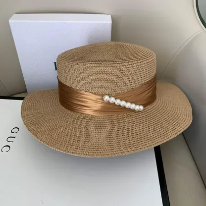 【56-58cm】2025 Nuovo stile francese cappello da sole estivo da donna