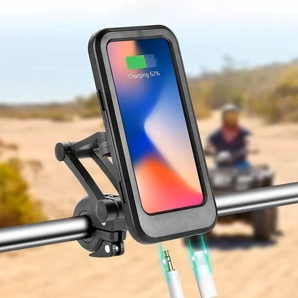 🔥Supporto impermeabile per telefono per bicicletta e moto