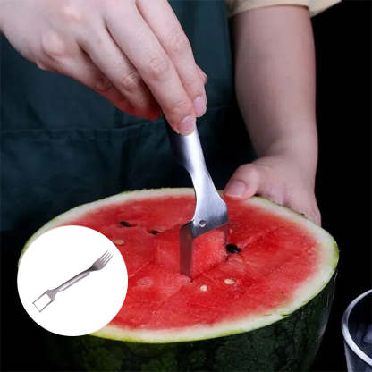 Affettatrice per anguria 2 in 1