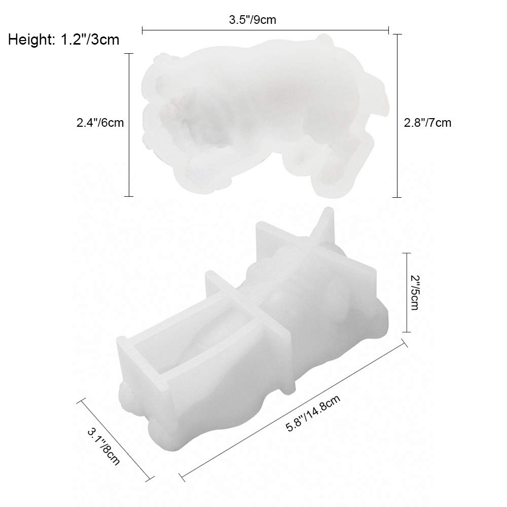 Stampo in silicone 3D per cane Shar Pei, torta, mousse, budino, gelato, sapone, lozione, bar, forniture per la fabbricazione