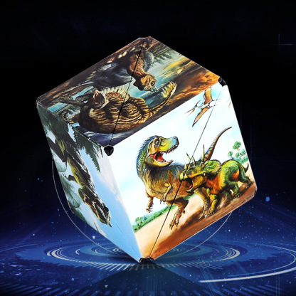 Cubo magico magnetico intercambiabile