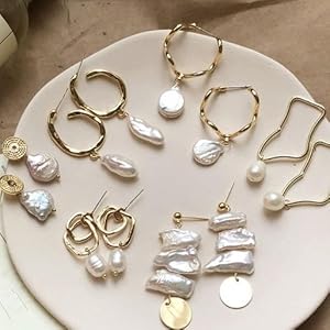 small pearl charms 