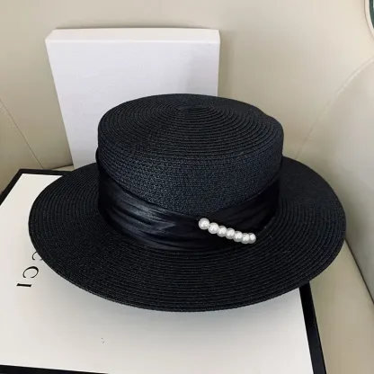 【56-58cm】2025 Nuovo stile francese cappello da sole estivo da donna